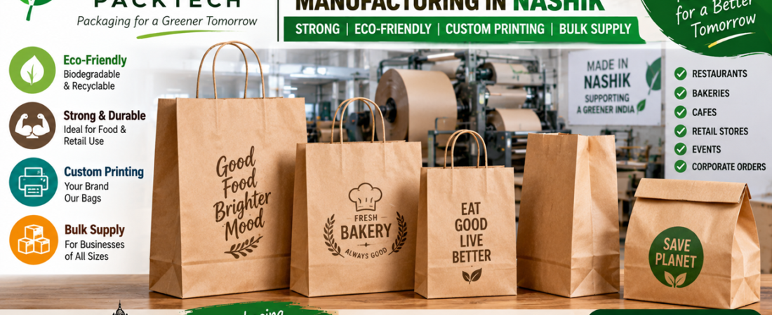 Top Paper Bag Manufacturer in Nashik | Bulk Orders & Wholesale Supply – 2026